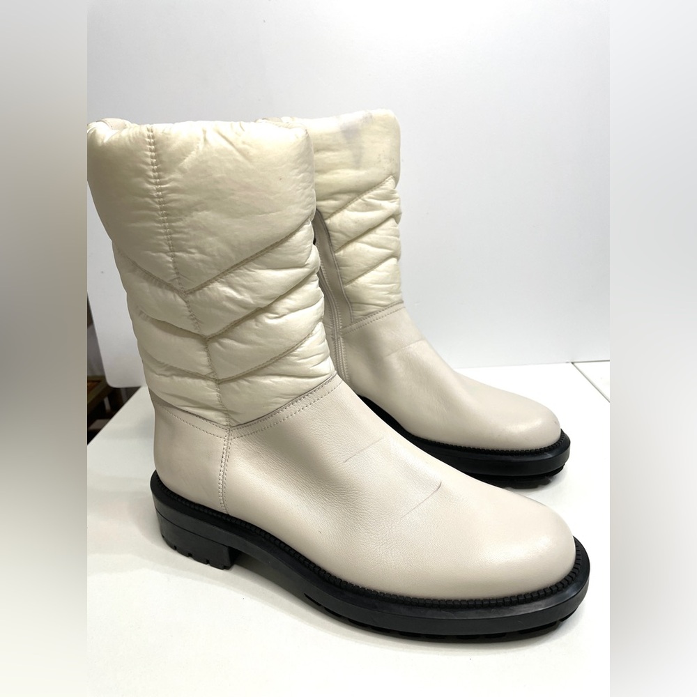 Aquatalia Lori waterproof stain resistant technology leather boot size 5.5